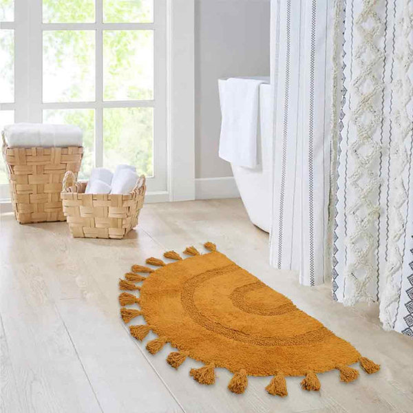 Dakota Fields Deamonte Cotton Twill Bath Rug Wayfair